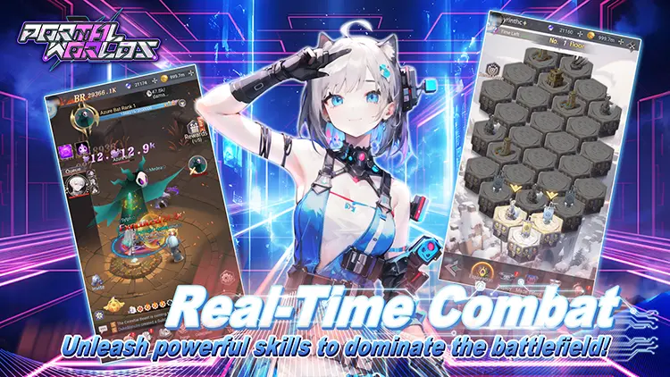 Real-Time Combat Unleash powerful skills to dominate the battlefield!